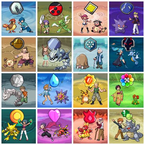 gold and silver gym leaders|pokemon sacred gold gym leaders.